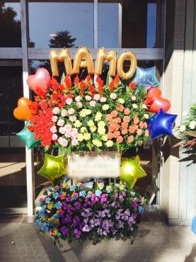 カラフルバルーン特大スタンド花|「花金」　（富山県高岡市の花屋）のブログ